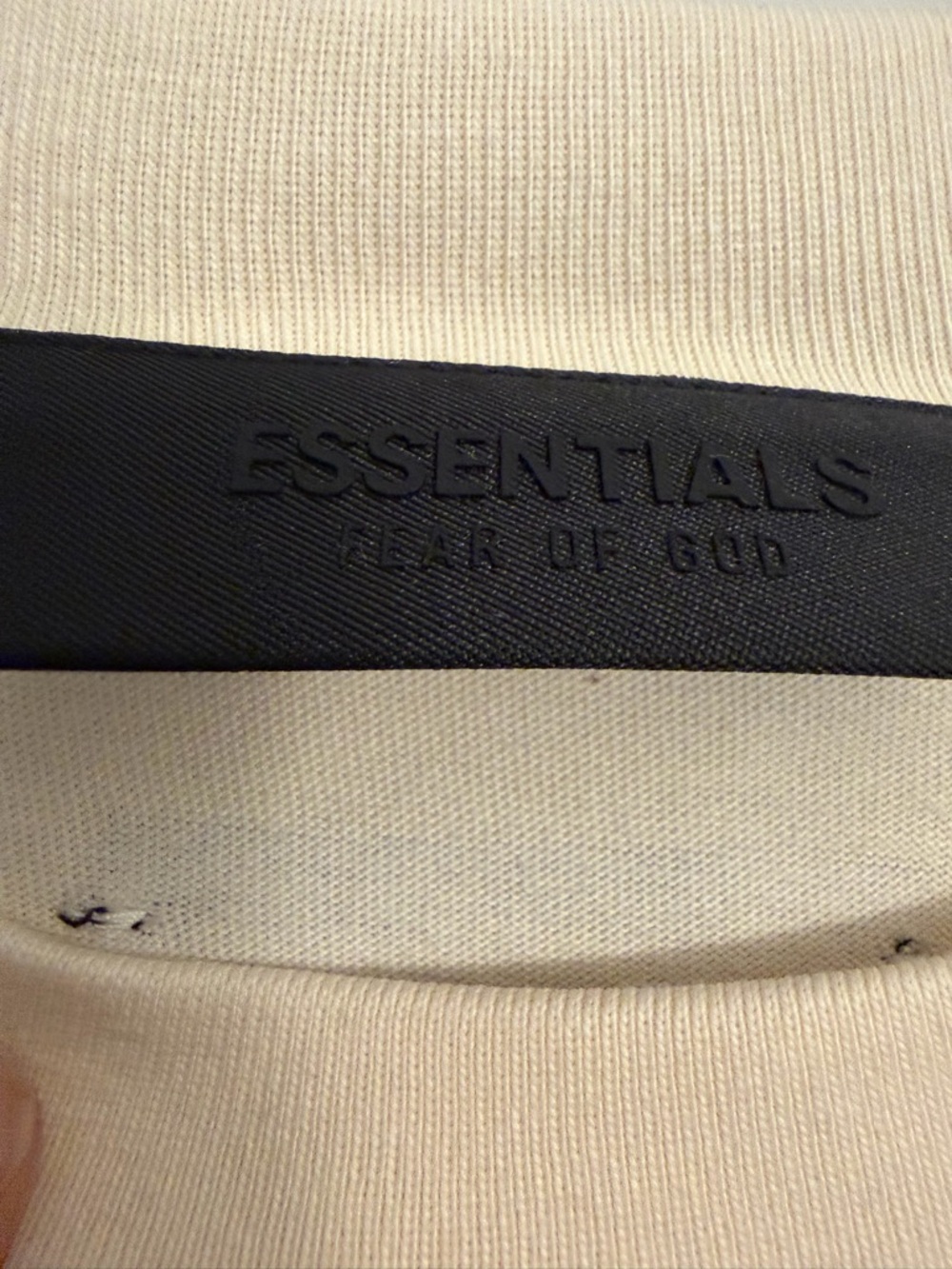 Fear of God Essentials Cream Tee - Picture 4 of 6